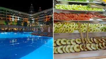 Ce a primit să mănânce un turist român, la ultra all-inclusive, într-un hotel 5* din Turcia