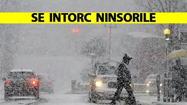 ANM a modificat prognoza. Se întorc ninsorile în România. Pe ce dată revine iarna