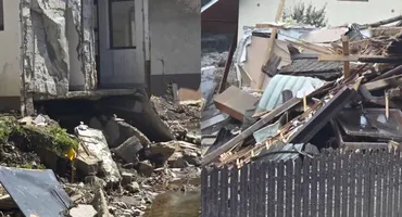 Minune la Broșteni, în postul Adormirii Maicii Domnului! Ce au descoperit oamenii într-o casă devastată de apă