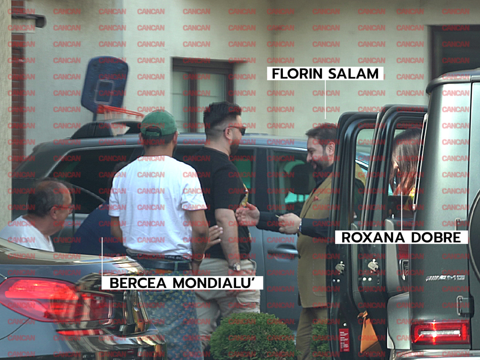 Florin Salam a fost vizitat aproape zilnic, la spital, de soția lui, Roxana Dobre (Foto: CANCAN.RO)