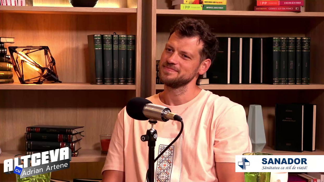 Sorin și Diana Gadola au fost invitați în podcastul "ALTCEVA cu Adrian Artene", difuzat pe canalul de YouTube cu același nume (Foto: captură video)
