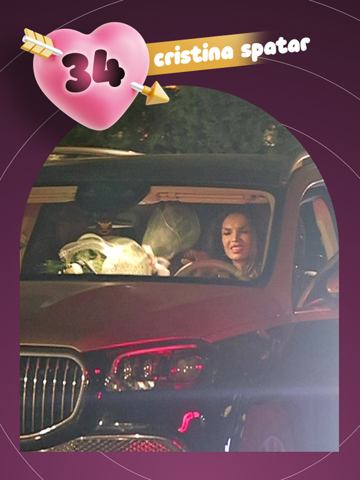 Bianca Drăgușanu, Cristina Pucean și Ramona Olaru, răsfățate peste măsură! Top 40 iubăreți cu brațele pline de flori, de Valentine’s Day