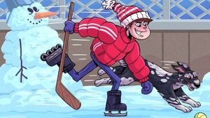 Test de inteligență | În această imagine de iarnă s-a strecurat o mare greșeală. O puteți identifica?