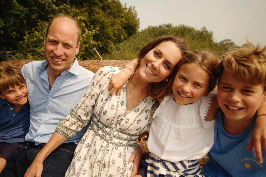 Kate Middleton, Prințul William și copiii. Foto: Profimedia