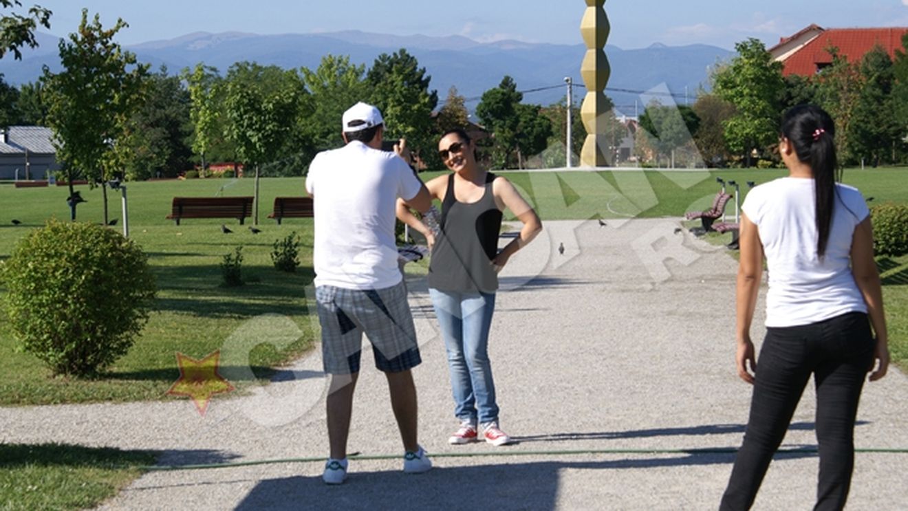 Andra si Catalin au vizitat Parcul "Coloana Infinitului"