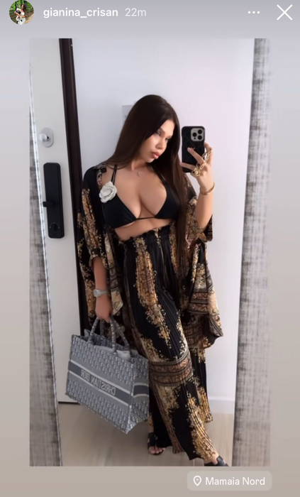 Gianani Crișan, iubita lui Pescobar/ sursă foto: Instagram