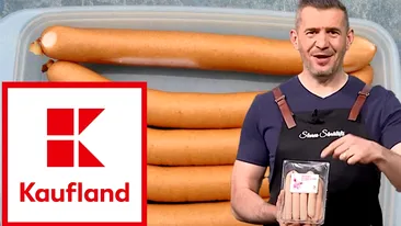 Din ce sunt făcuți crenvurștii de porc din Kaufland, de fapt. Dragoș Pătraru: Nu ne iese proteina