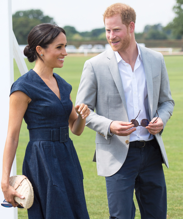 Prince Harry, the Duke of Sussex and Meghan, the Duchess of Sussex arrive for the the Sentebale Polo Cup at the Royal Berkshire Polo ClubPictured: Ref: SPL5012415 260718 NON-EXCLUSIVEPicture by: SplashNews.comSplash News and PicturesLos Angeles: 310-821-2666New York: 212-619-2666London: 0207 644 7656Milan: +39 02 4399 8577Sydney: +61 02 9240 7700photodesk@splashnews.comWorld Rights,