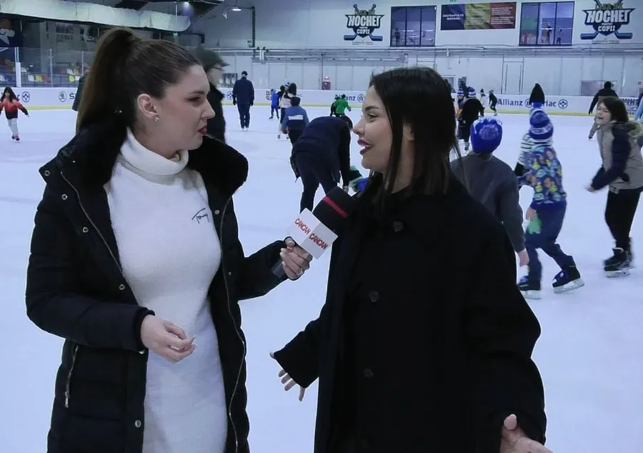 Andreea Popescu a oferit un interviu exclusiv pentru CANCAN.RO de pe patinoarul Allianz Tiriac Otopeni