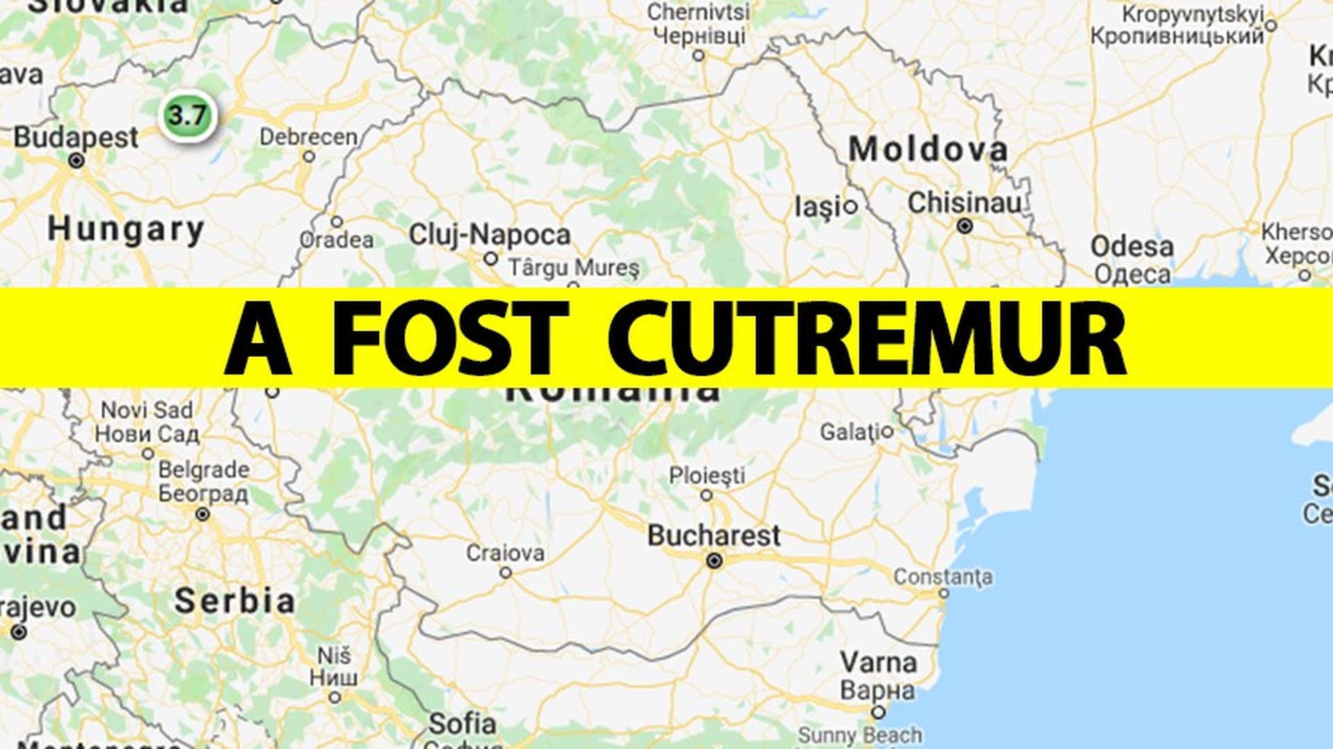 Cutremur puternic azi-noapte, la ora 02:30! În ce orașe din România s-a simțit
