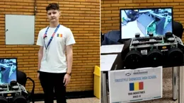 Geniu al roboticii la numai 17 ani. A luat premiul întâi la nivel internațional pentru o invenție care poate salva vieți