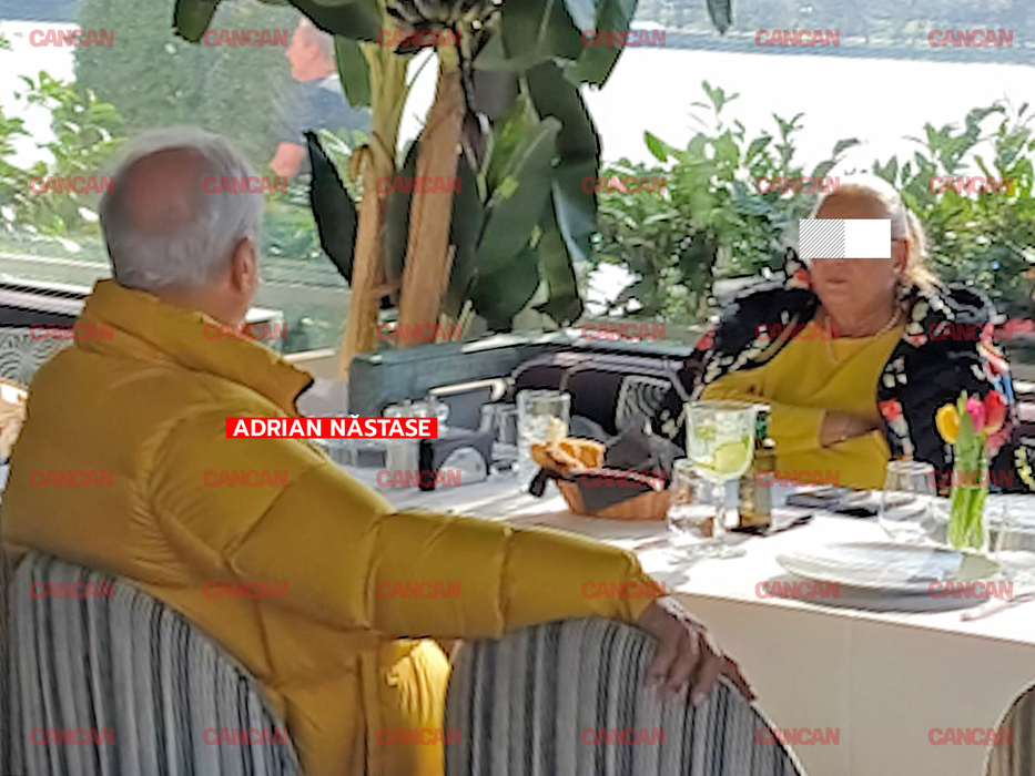 Adrian Năstase a ieșit la restaurant cu soția