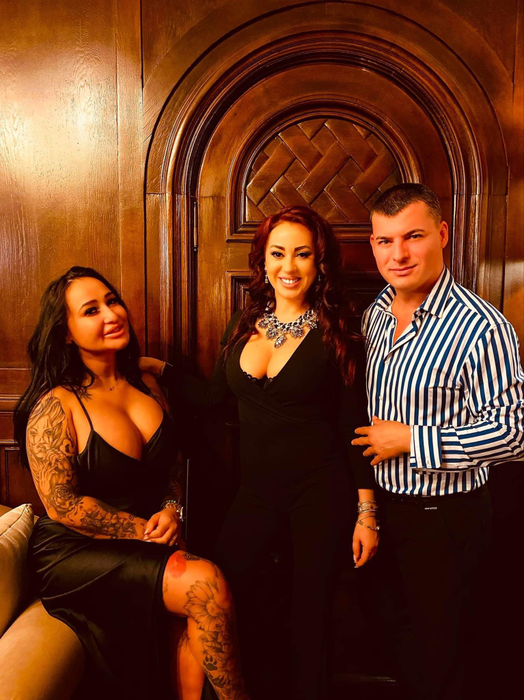 Jasmina, Larisa Drăgulescu și Fabio Niță (Foto: Arhiva personală)