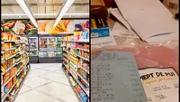 Cum a fost păcălită o femeie din Berceni la supermarket. Când a citit bonul a crezut că nu vede bine: „Cum e posibil așa ceva?”