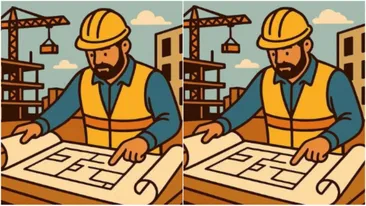 Test IQ | Găsiți cele 3 diferențe dintre aceste două imagini. Geniile le descoperă în doar 10 secunde!