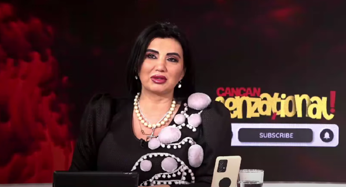 Adriana Bahmuțeanu a fost împinsă de copiii ei. Foto: Cancan Senzațional