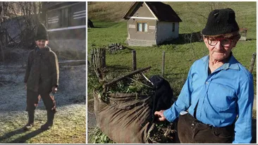 Batranul asta s-a trezit cu primarul si politia la poarta. Ce i-au facut acestia, chiar de Craciun. Saracul traieste izolat