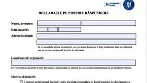 Acum e OFICIAL! A revenit declaraţia pe proprie răspundere. În ce condiţii eşti obligat să o completezi