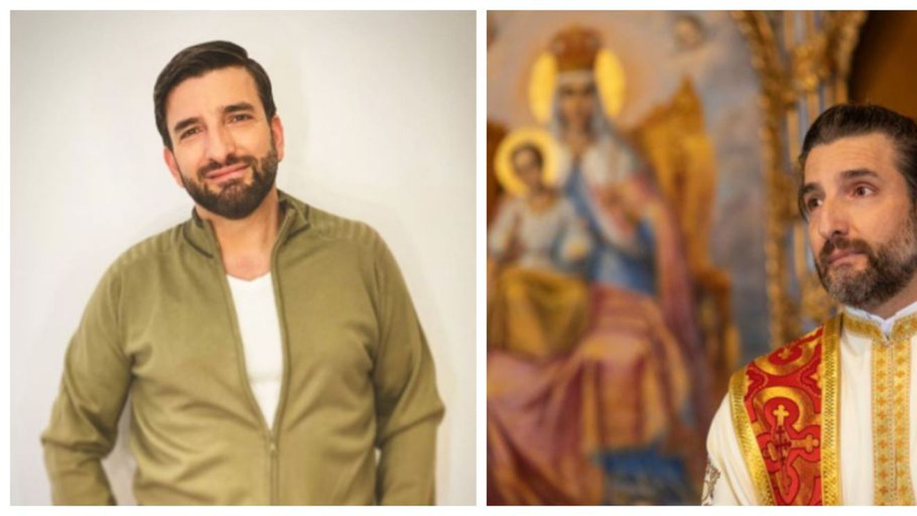 Silviu Biriș a îmbrăcat sutana. A lăsat actoria pe locul doi și a ținut predică în biserică