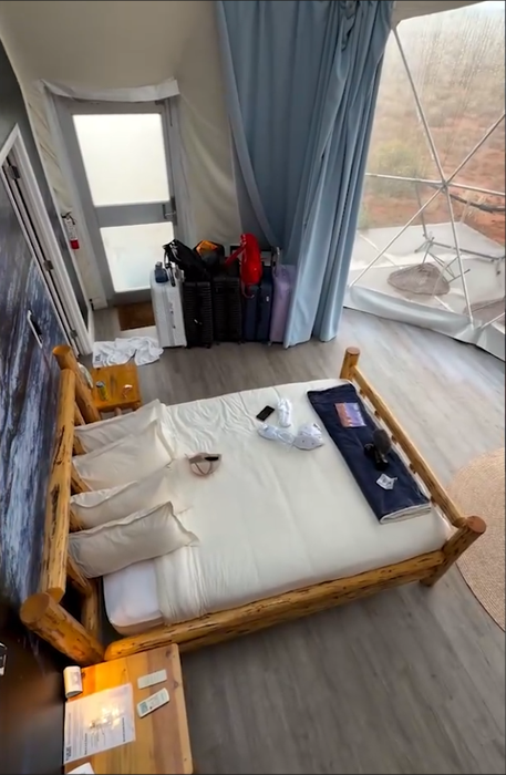 Nu e o glumă! Câți euro a plătit Dorian Popa pentru o noapte de cazare într-un cort de lux, la Grand Canyon
