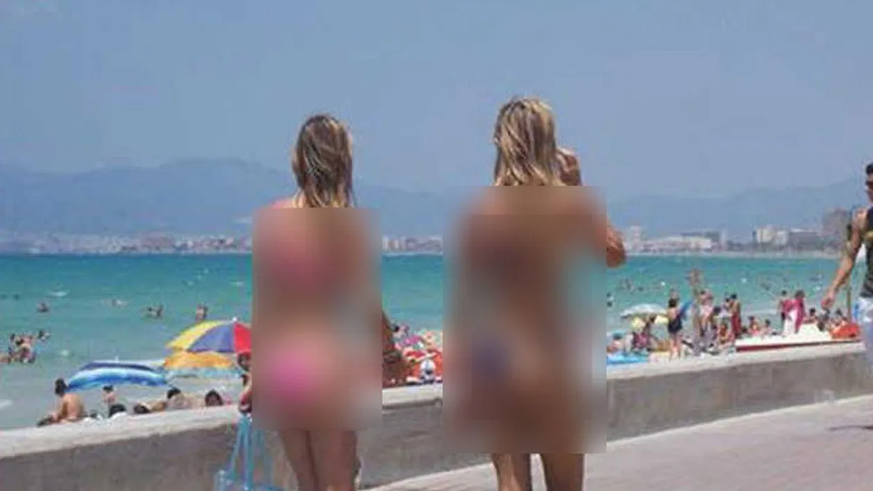 Ele sunt blondinele de care a râs toată plaja. S-au făcut de ruşine, imediat cum au ieşit din hotel! Bărbaţilor nu le-a venit a crede cum erau îmbrăcate