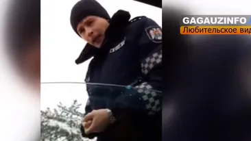 Ce i-a făcut un polițist unui șofer care vorbea în limba rusă! VIDEO spectaculos