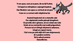 FABULA ZILEI | Lupul moralist