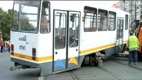 Tramvai 41, deraiat în Ghencea! Circulația pe această line, blocată