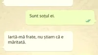 BANC | Un tip își încearcă norocul: ”Vrei să fii soția mea?”