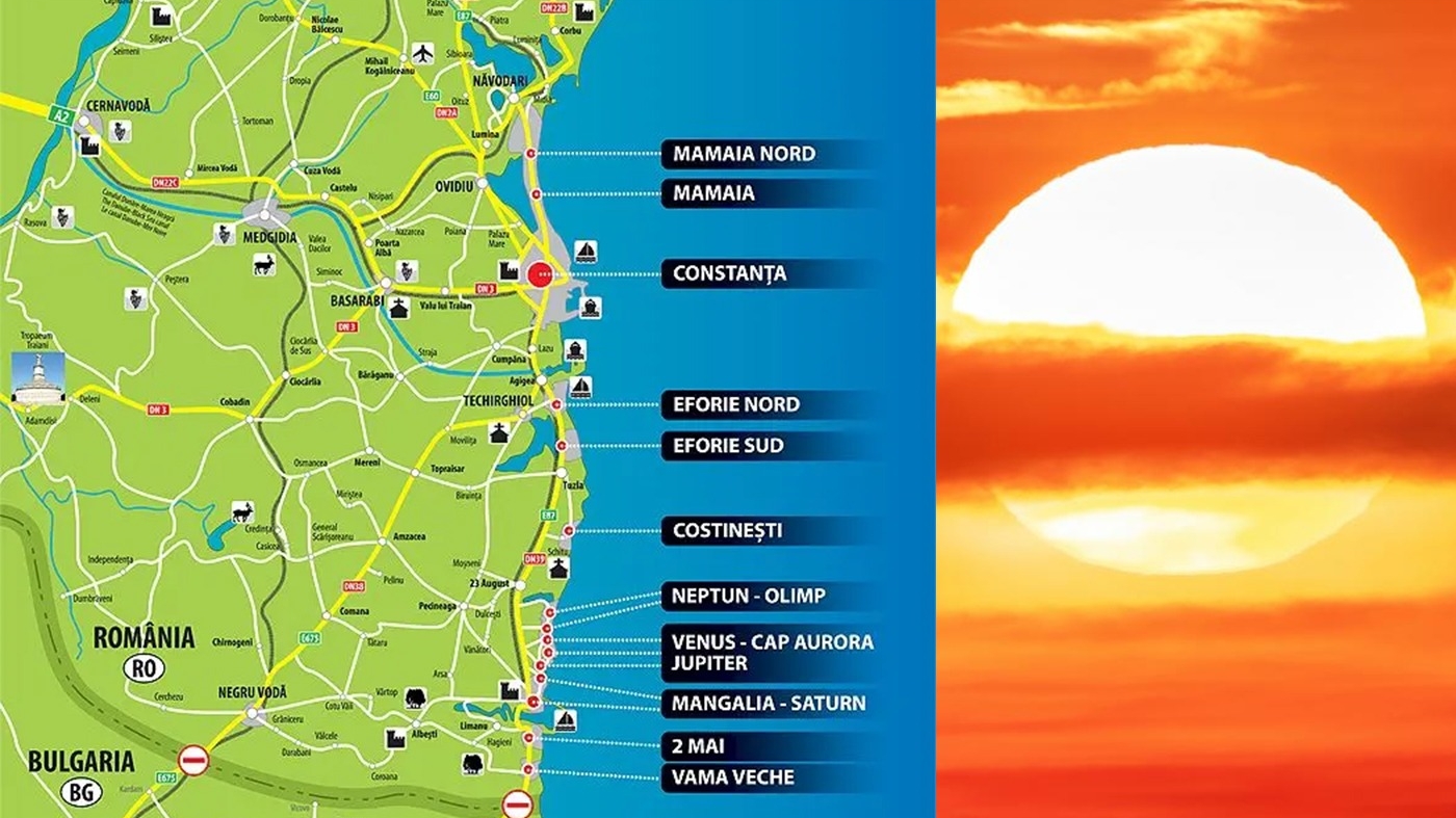 Meteorologii Accuweather au modificat prognoza: Ce se întâmplă cu vremea în iunie și iulie - în Mamaia, Costinești, Eforie și în celelalte stațiuni de pe litoralul românesc
