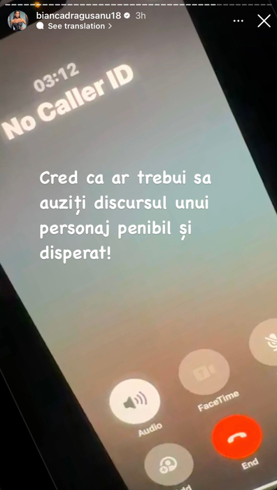 Gabi Bădălău a sunat-o pe Bianca Drăgușanu în miez de noapte! Vedeta și-a pulverizat fostul iubit: ”Ar trebui să auziți discursul unui personaj penibil și disperat”