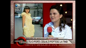 Fiica lui Madalin Ionescu, mireasa! Uite cum a reactionat prezentatorul cand a vazut-o in rochie alba, in direct!