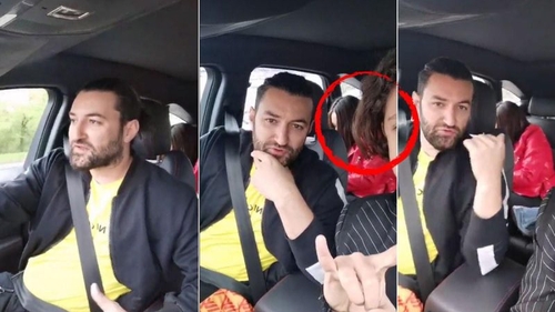 Cine e femeia brunetă din mașina lui Smiley. A încercat să se ascundă într-un LIVE, dar nu a reușit