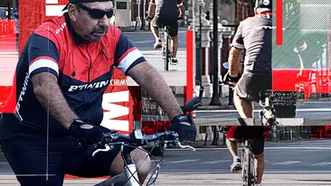 “Tăticul McDonald’s” a dat “o tură cu bicla” echipat ca la Turul Franței. Nimeni nu l-a recunoscut cu șapca întoarsă la spate, ochelari de soare și...