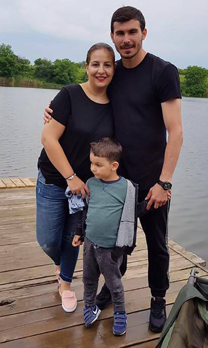 Florin Niţă şi Laura formează o familie împlinită