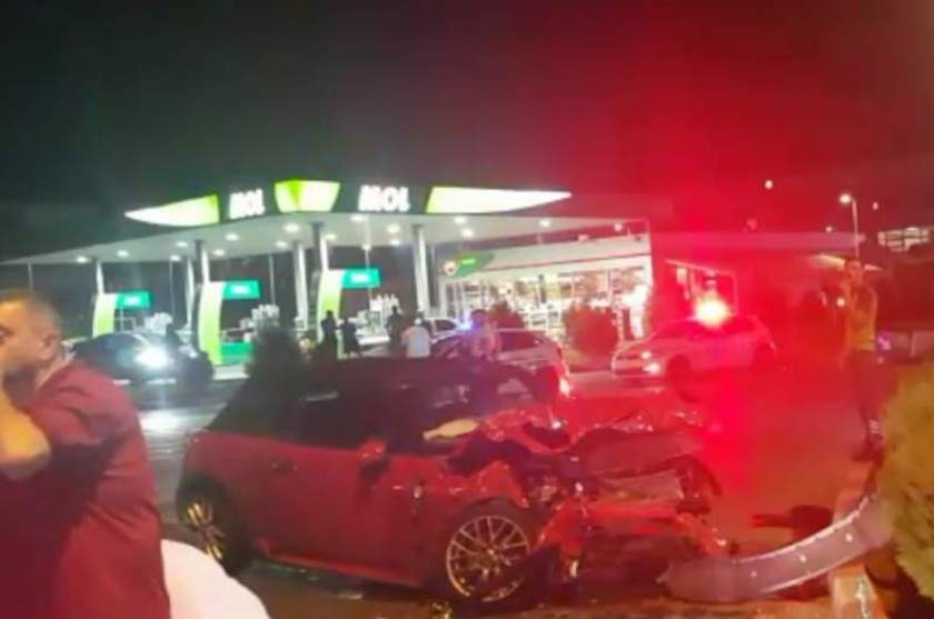 Un șofer care a vrut să se sinucidă a provocat un accident grav în Capitală: 5 victime