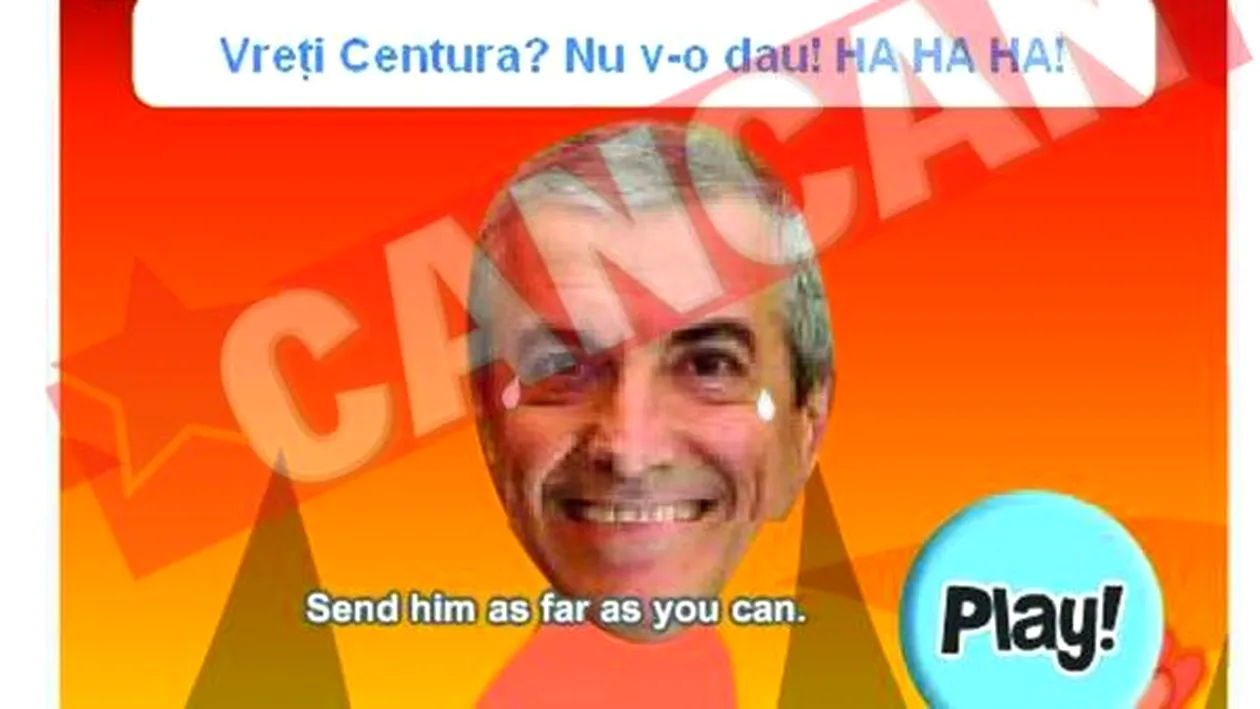 Joc video CU TARICEANU