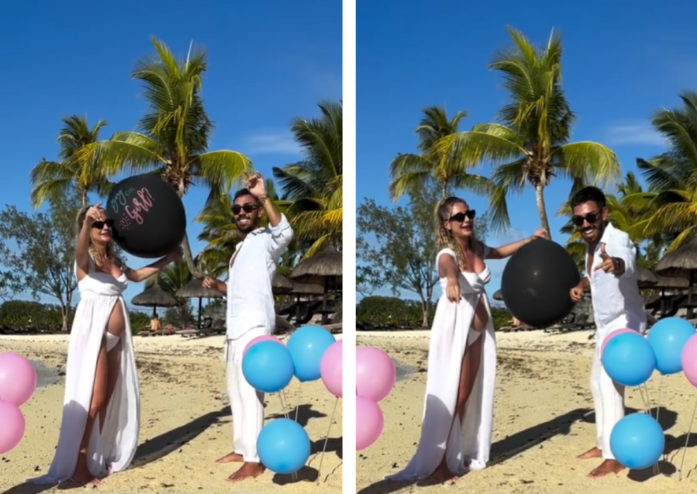 Armin Nicoară și Claudia Puican au dezvăluit sexul bebelușului. Sursă foto: Instagram