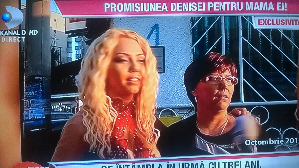 Mama Denisei declara în urmă cu trei ani de zile că aşteaptă un nepoţel din partea ei