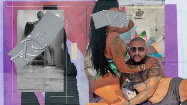 Manelistul interlop a scârbit tot online-ul cu un video ciudat-sexual. Dani Mocanu s-a filmat făcând... pe iubita lui!