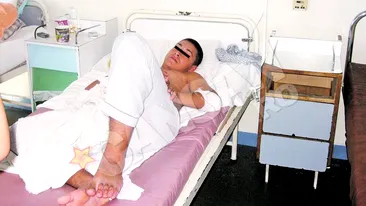 Putanu s-a sculat nevatamat dupa ce a cazut beat de la etajul IV: Nu mai pun gura pe bautura niciodata!