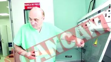 Banca de piele - salvarea romanilor arsi