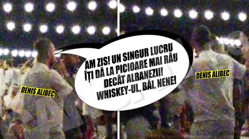 DENIS ALIBEC recidivează după scandalul de la ”EURO”. A sudat ţigările şi a stors paharele până la 4 dimineaţa!