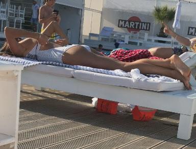 Adi Sînă și Anca Serea au fost la Mamaia împreună cu cei trei copii pe care îi au împreună