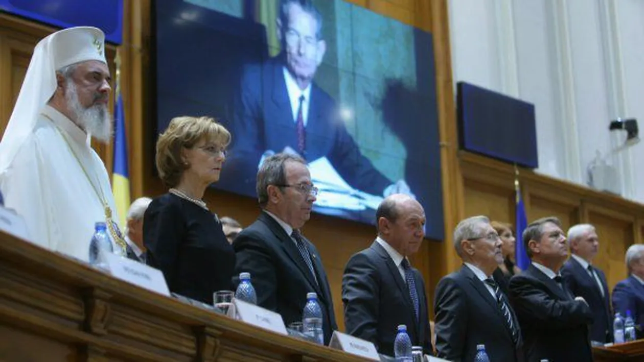 Şedinţă dedicată Regelui Mihai, la Parlament. Principesa Margareta: „Bunătatea şi iertarea tatălui meu au învins toate relele secolului trecut!” 