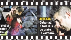 Colegii suporterului bataus au dezvaluit motivele scandalului de la meciul cu Steaua: "Dragos a fost provocat de Galamaz, care a facut gesturi obscene!"