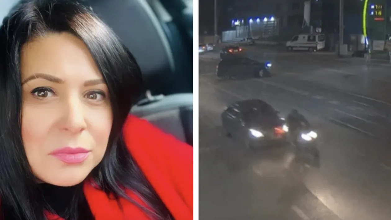 Avocată din Iași, condamnată la 7 ani după ce a lovit intenționat un motociclist în trafic! Cum a reacționat