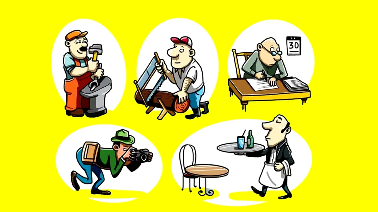 Test de inteligență | Unul dintre acești 6 bărbați este stângaci. Îl puteți identifica?