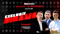 BD în acțiune, miercuri, la EXCLUSIV DINAMO. Bratu și Dănciulescu sunt invitații lui Cătălin Mureșanu în emisiunea dedicată celui mai galonat club sportiv din România, CS Dinamo