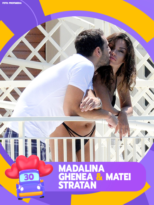 Cupidon lovește cu Top 50 pupăcioșii showbiz-ului! Gina Pistol și Smiley i-au întrecut pe Bodi și Ema Uta! Atenție, imagini interzise celor…singuri!